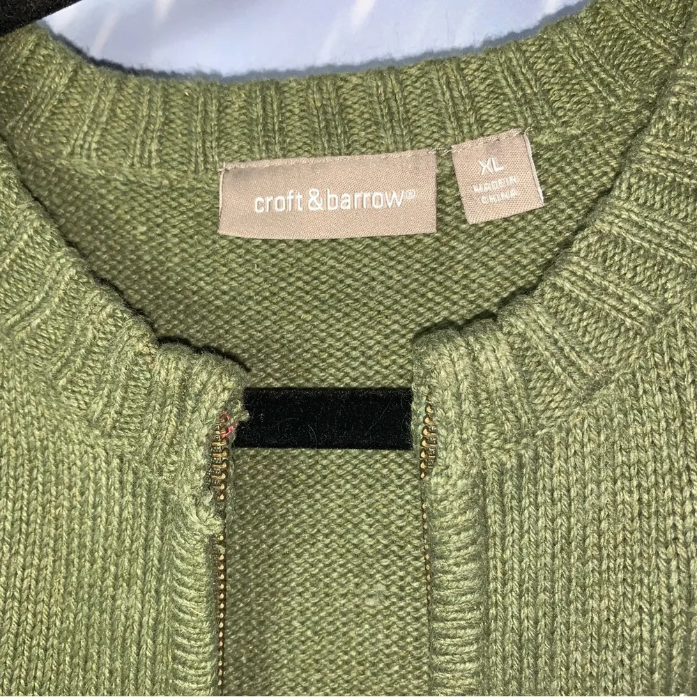 Vintage Ugly Christmas Sweater Snowman Red Birds Button Down Cardigan - Picture 4 of 10